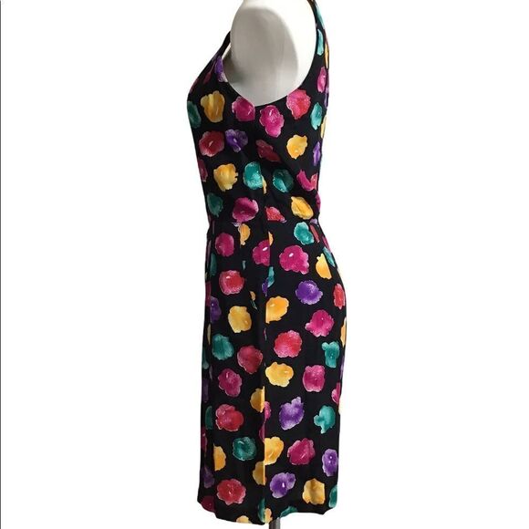 Vintage R.J Stevens by Carol Escritor Sleeveless Square Neck Romper Size 8 - Picture 2 of 14